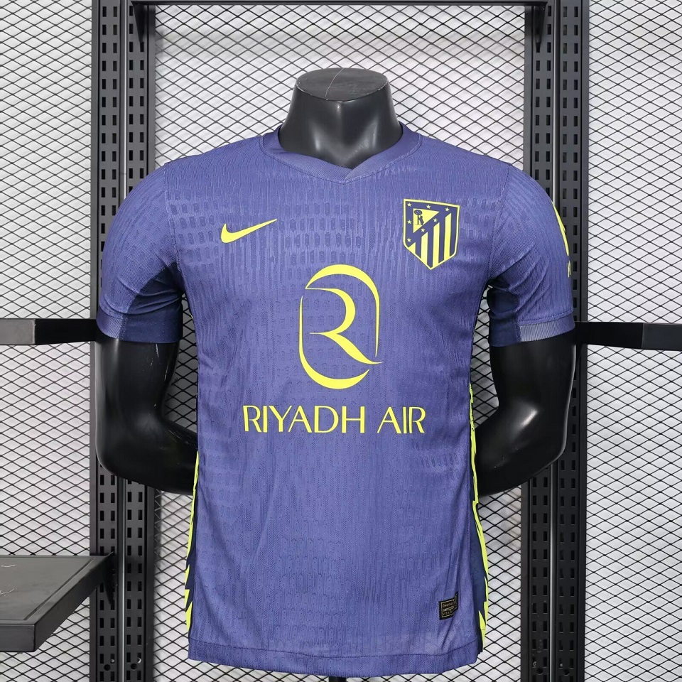 AAA Quality Atletico Madrid 25/26 Away Dark Blue Jersey(Player)
